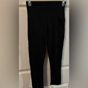 PINK Victoria's Secret Black Yoga Leggings with Pocket